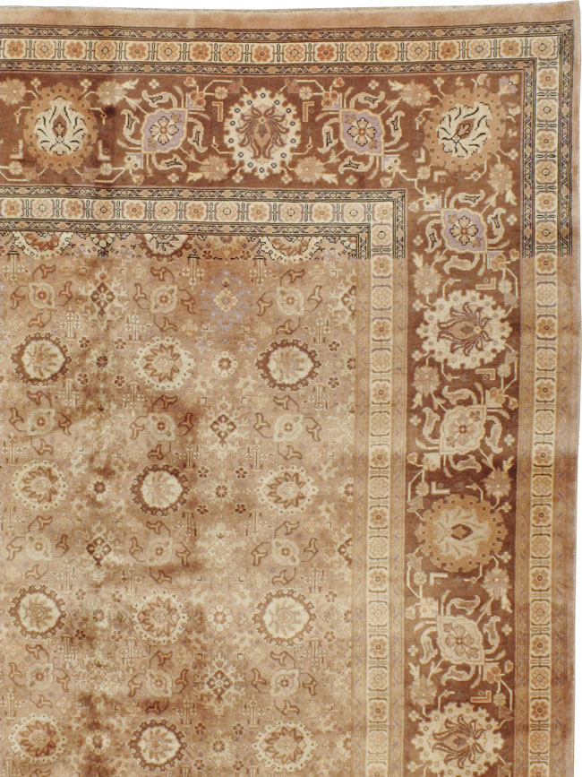 Antique Persian Tabriz Carpet, No.21186 - Galerie Shabab