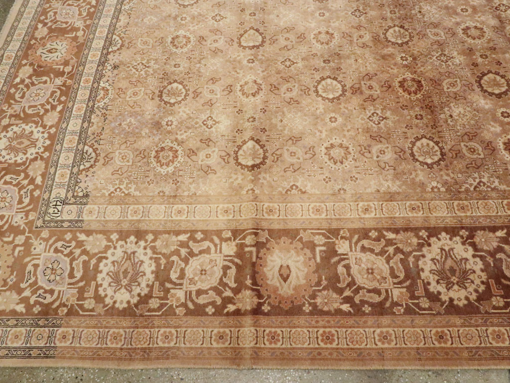 Antique Persian Tabriz Carpet, No.21186 - Galerie Shabab