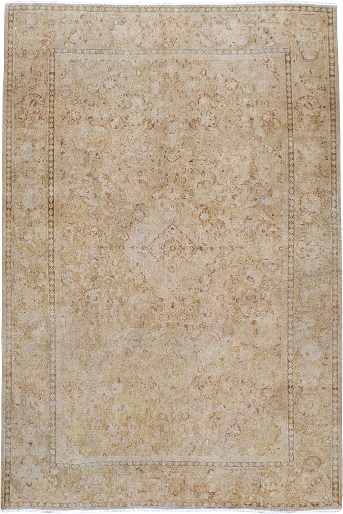 Antique Persian Kashan Rug, No.21189 - Galerie Shabab