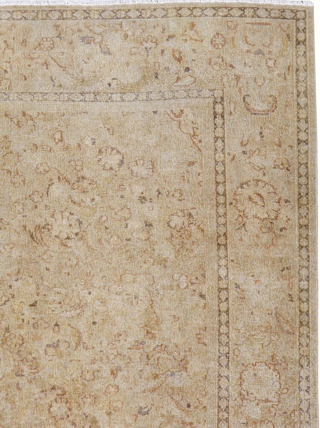 Antique Persian Kashan Rug, No.21189 - Galerie Shabab