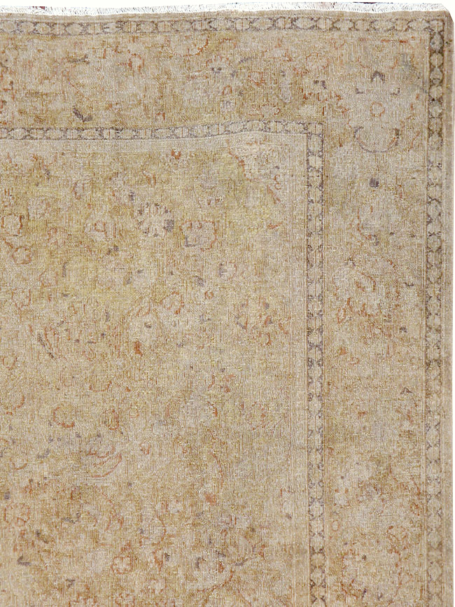 Antique Persian Kashan Rug, No.21189 - Galerie Shabab