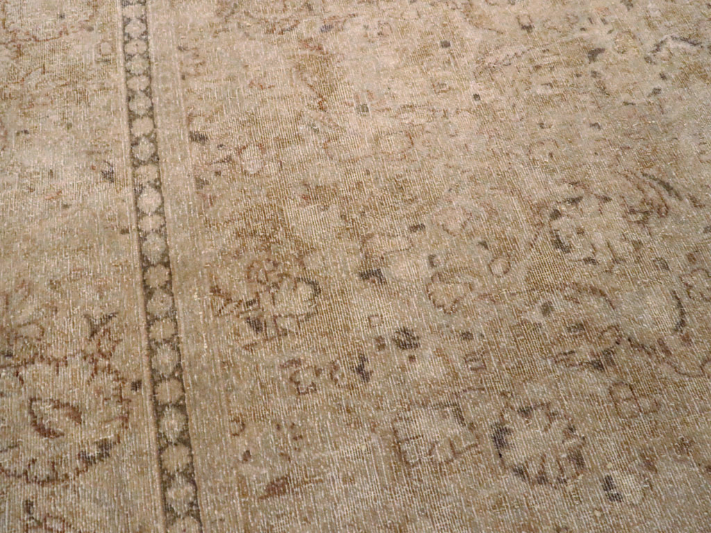 Antique Persian Kashan Rug, No.21189 - Galerie Shabab