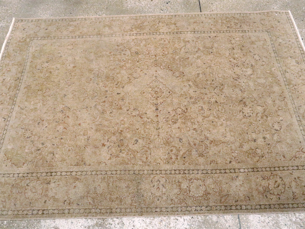 Antique Persian Kashan Rug, No.21189 - Galerie Shabab