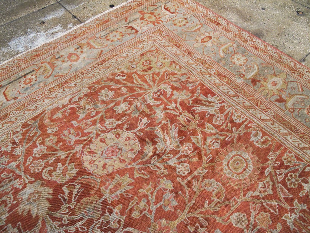 Antique Persian Mahal Carpet, No.21190 - Galerie Shabab