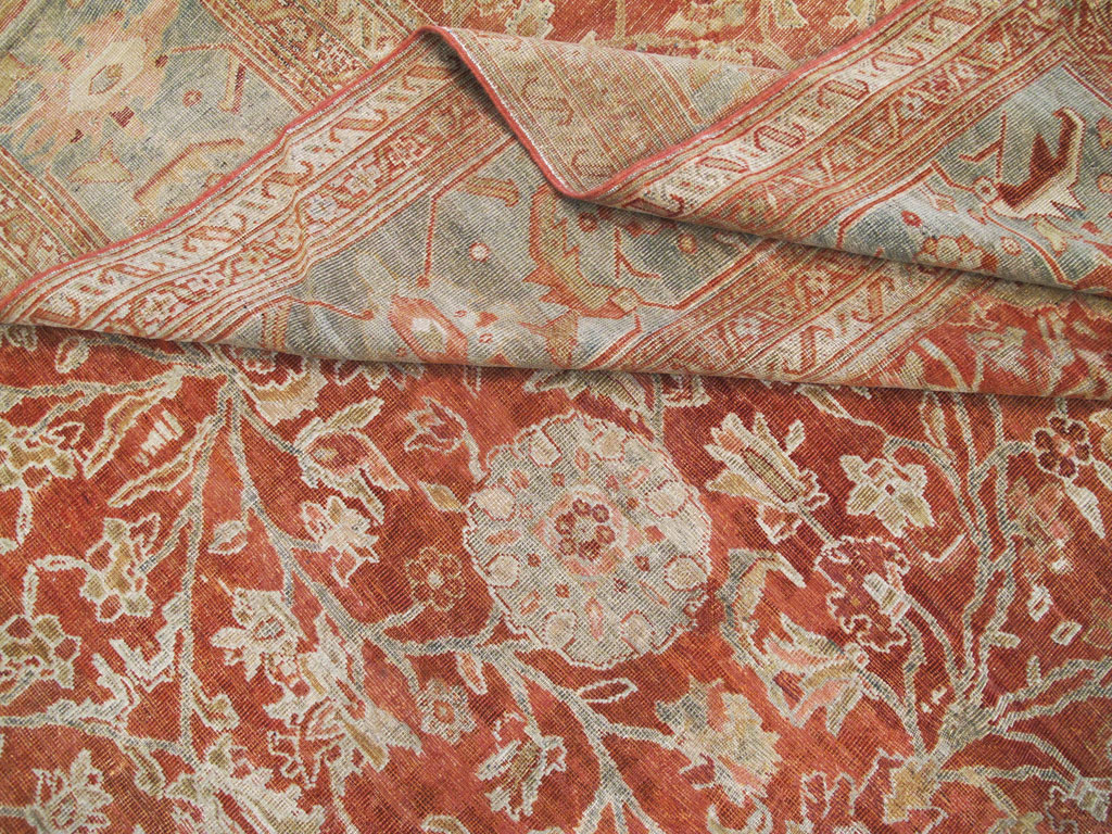 Antique Persian Mahal Carpet, No.21190 - Galerie Shabab