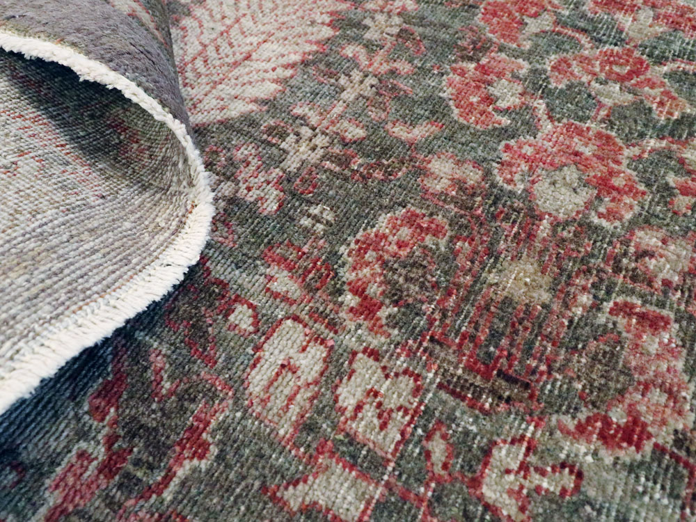 Antique Persian Mahal Rug, No.21194 - Galerie Shabab