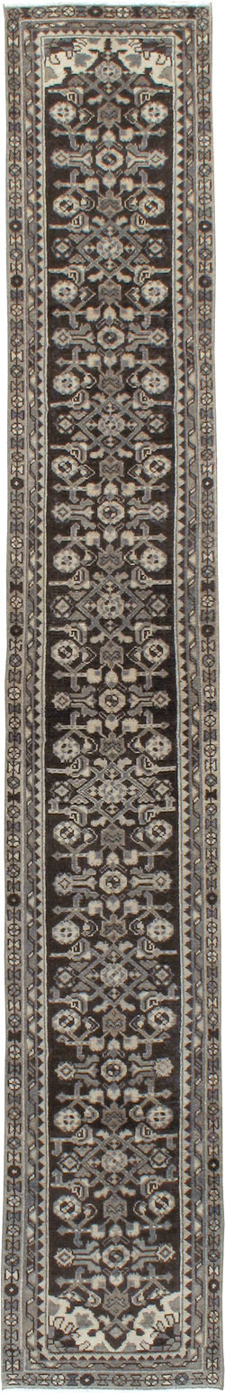 Vintage Persian Malayer Runner, No.21195 - Galerie Shabab
