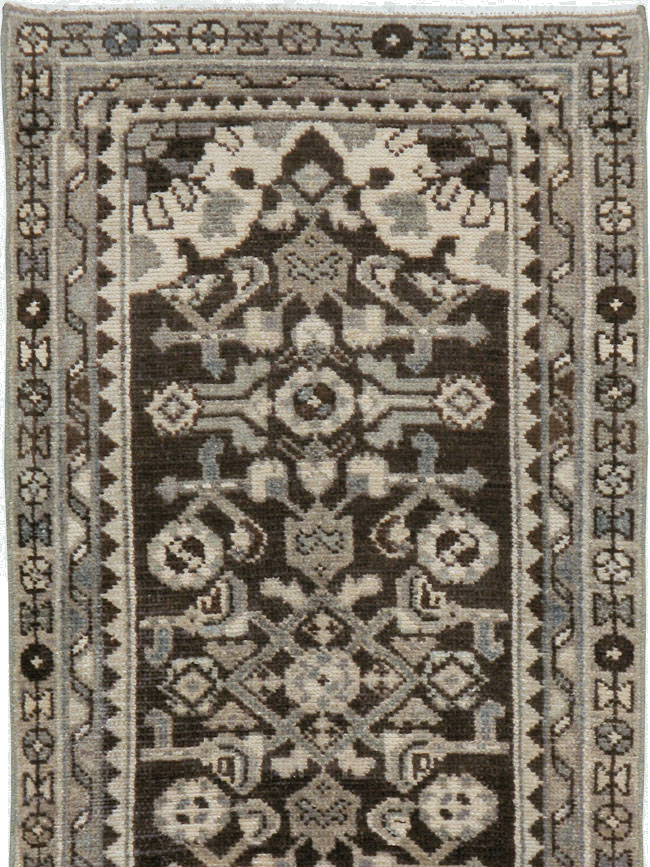 Vintage Persian Malayer Runner, No.21195 - Galerie Shabab