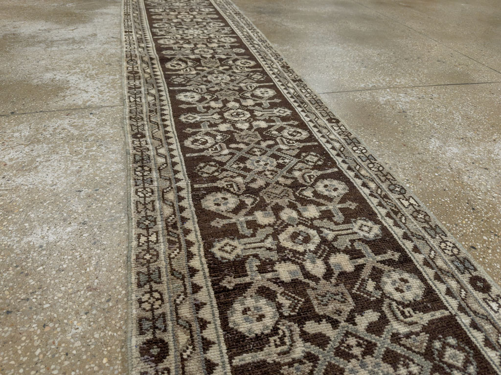Vintage Persian Malayer Runner, No.21195 - Galerie Shabab