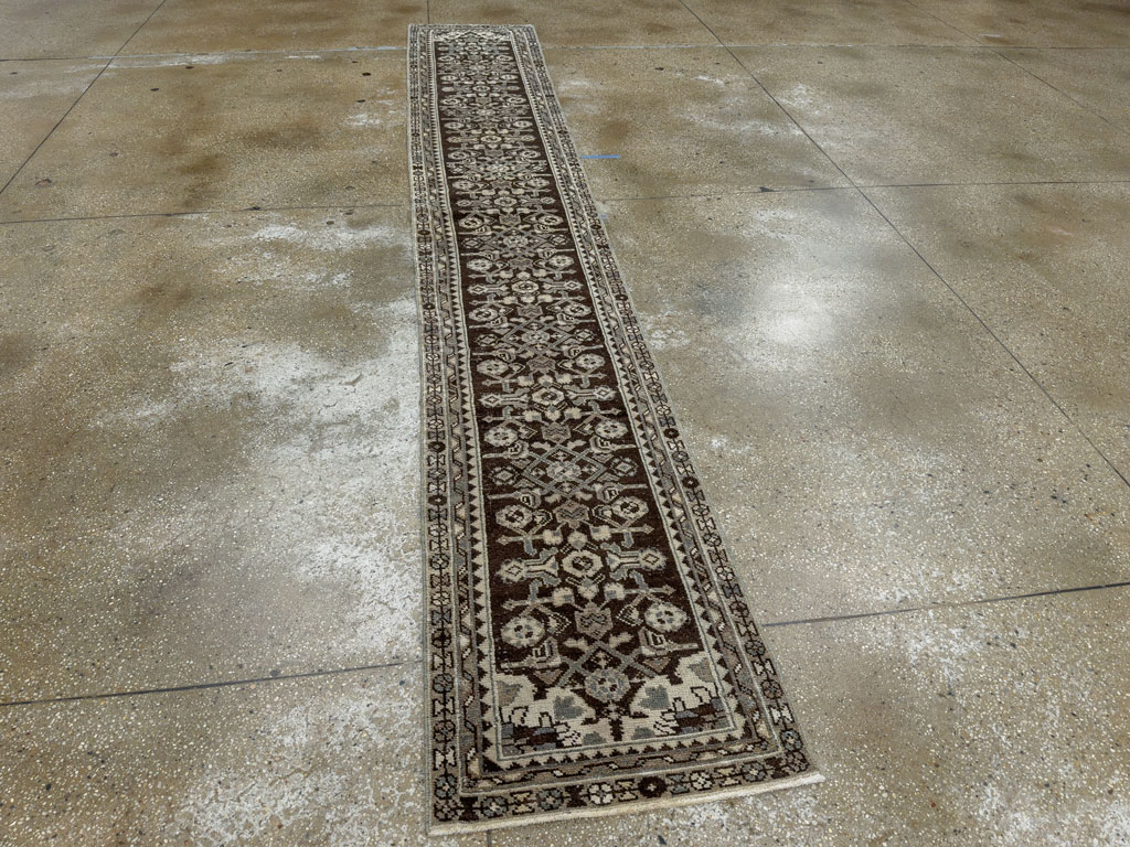 Vintage Persian Malayer Runner, No.21195 - Galerie Shabab