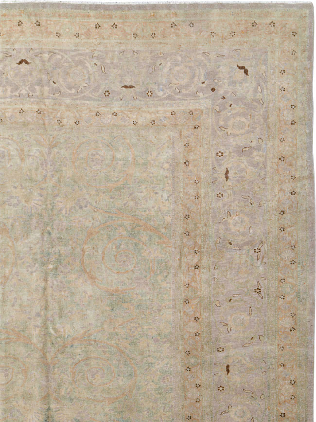Antique Persian Tabriz  Carpet, No.21197 - Galerie Shabab