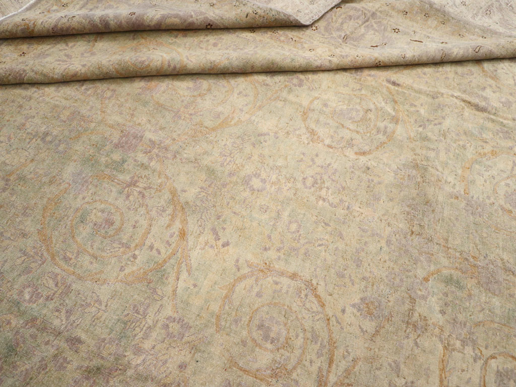 Antique Persian Tabriz  Carpet, No.21197 - Galerie Shabab