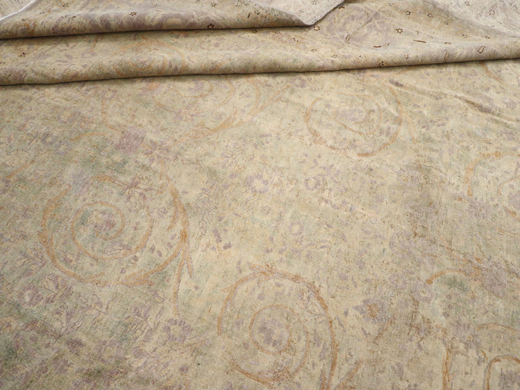 Antique Persian Tabriz  Carpet, No.21197 - Galerie Shabab