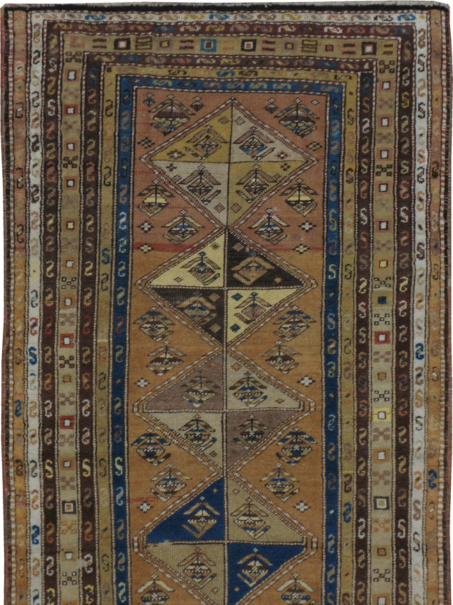 Antique Kazak Runner, No.21200 - Galerie Shabab