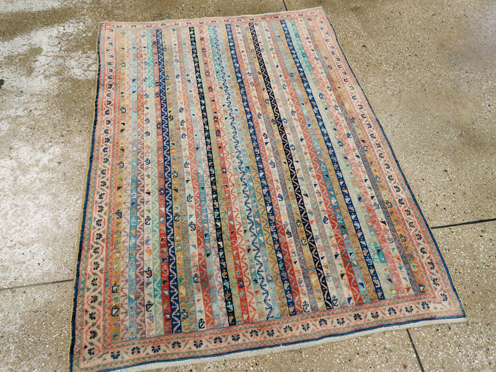 Vintage Persian Afshar Rug, No.21206 - Galerie Shabab
