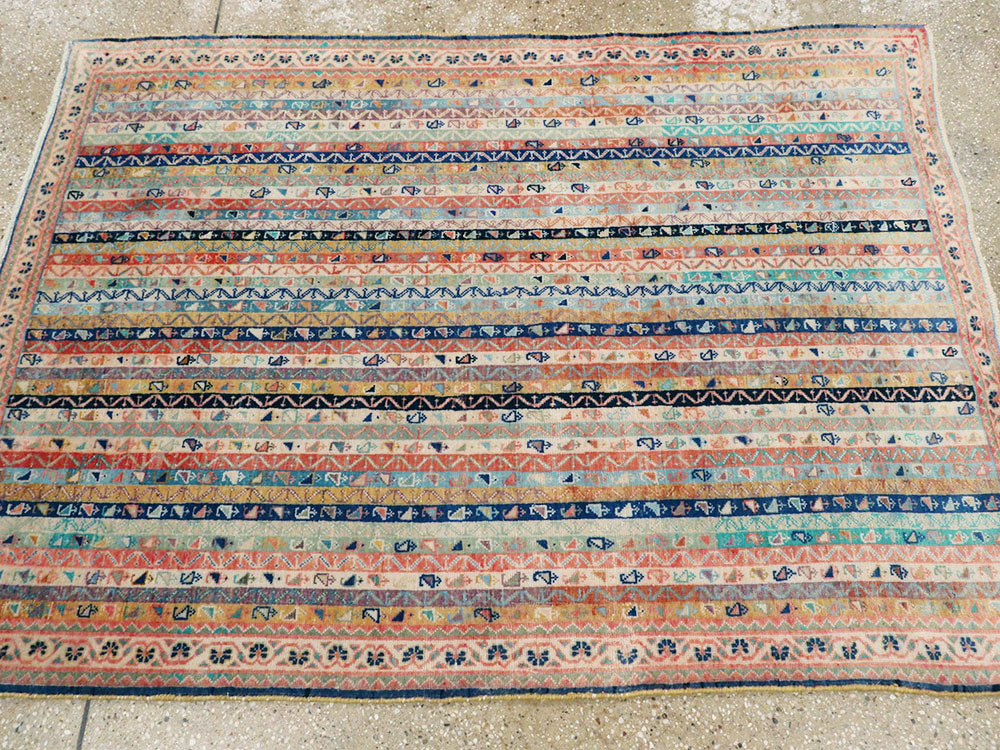 Vintage Persian Afshar Rug, No.21206 - Galerie Shabab