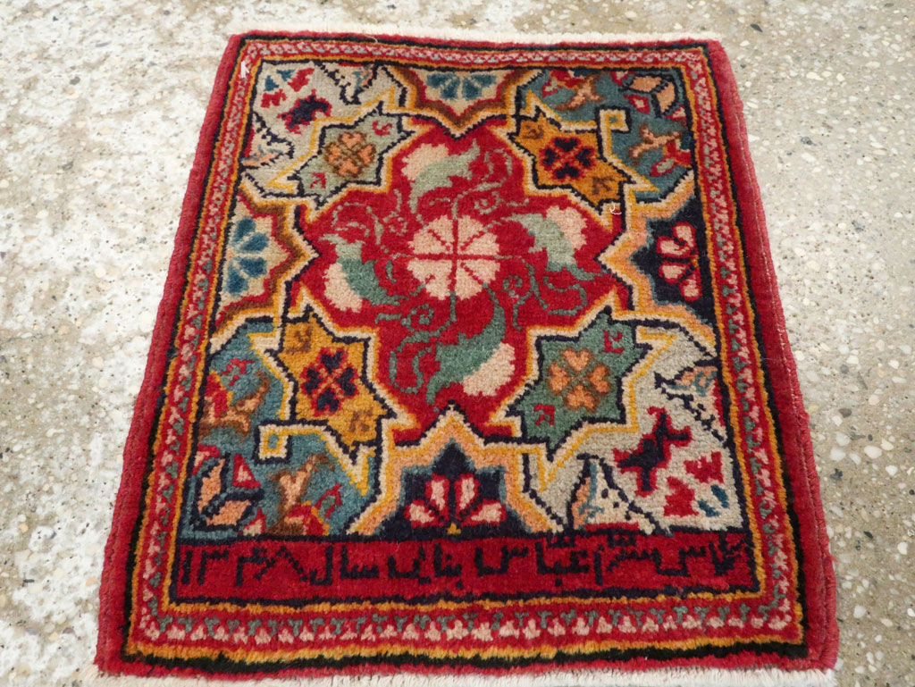 Vintage Persian Sampler Kashan Rug, No.21211 - Galerie Shabab