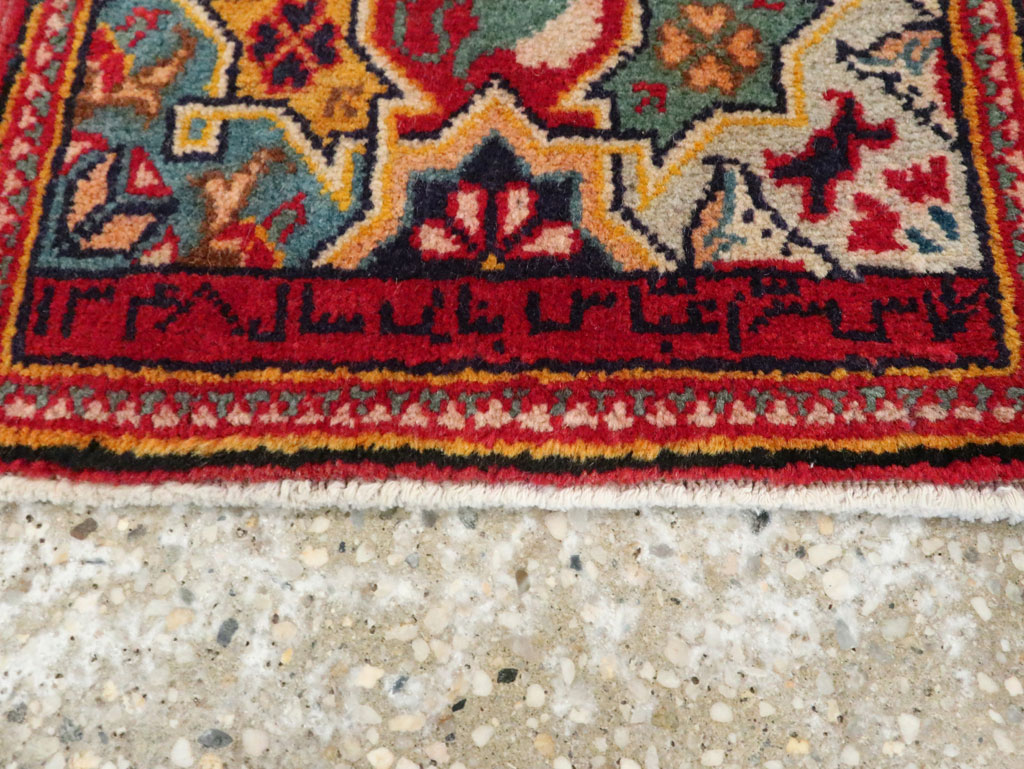 Vintage Persian Sampler Kashan Rug, No.21211 - Galerie Shabab
