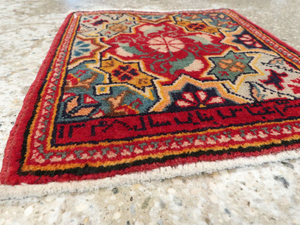Vintage Persian Sampler Kashan Rug, No.21211 - Galerie Shabab