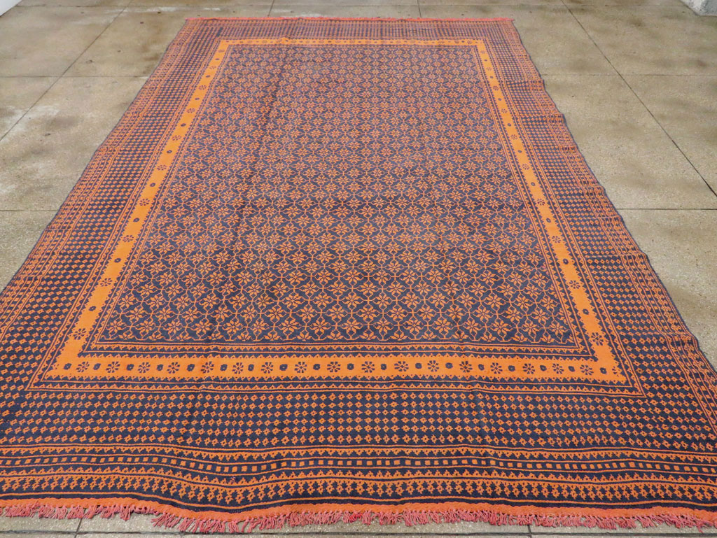 Vintage Persian Flat-weave Kilim, No.21215 - Galerie Shabab