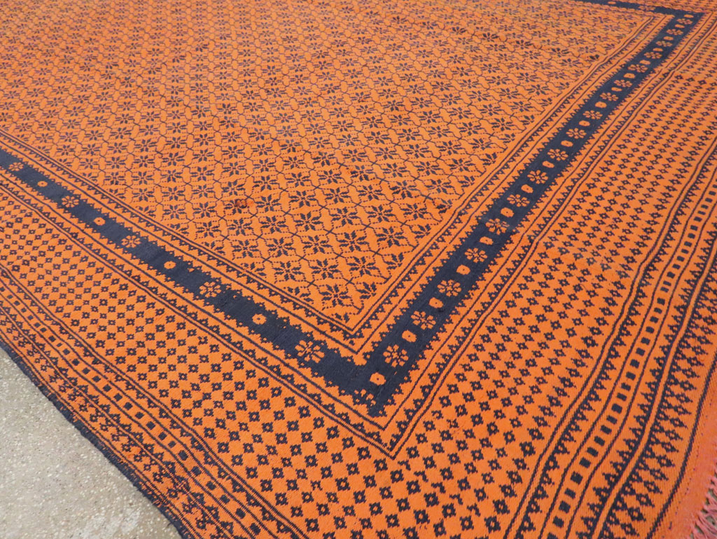 Vintage Persian Flat-weave Kilim, No.21215 - Galerie Shabab