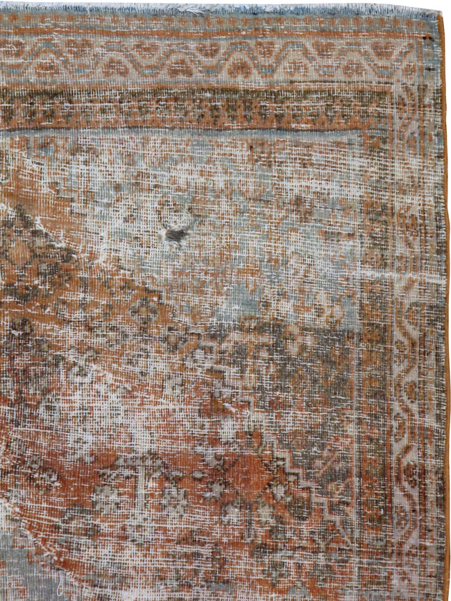 Antique Joshegan Distressed Rug, No.21218 - Galerie Shabab