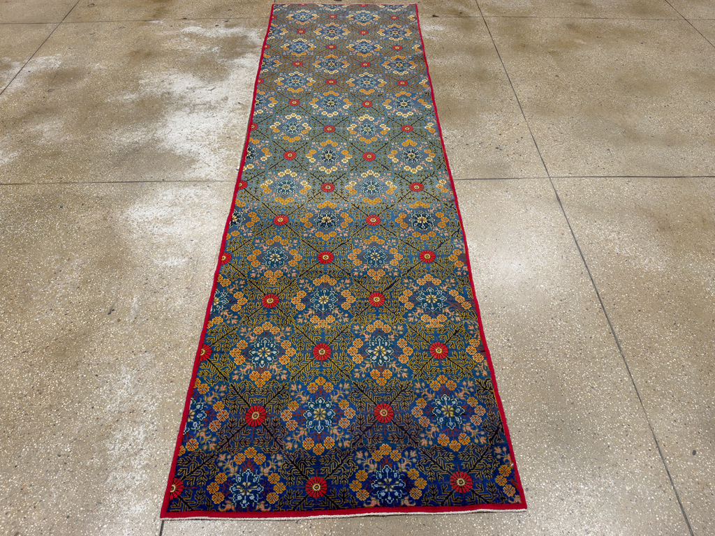 Vintage Persian Kashan Runner, No.21221 - Galerie Shabab