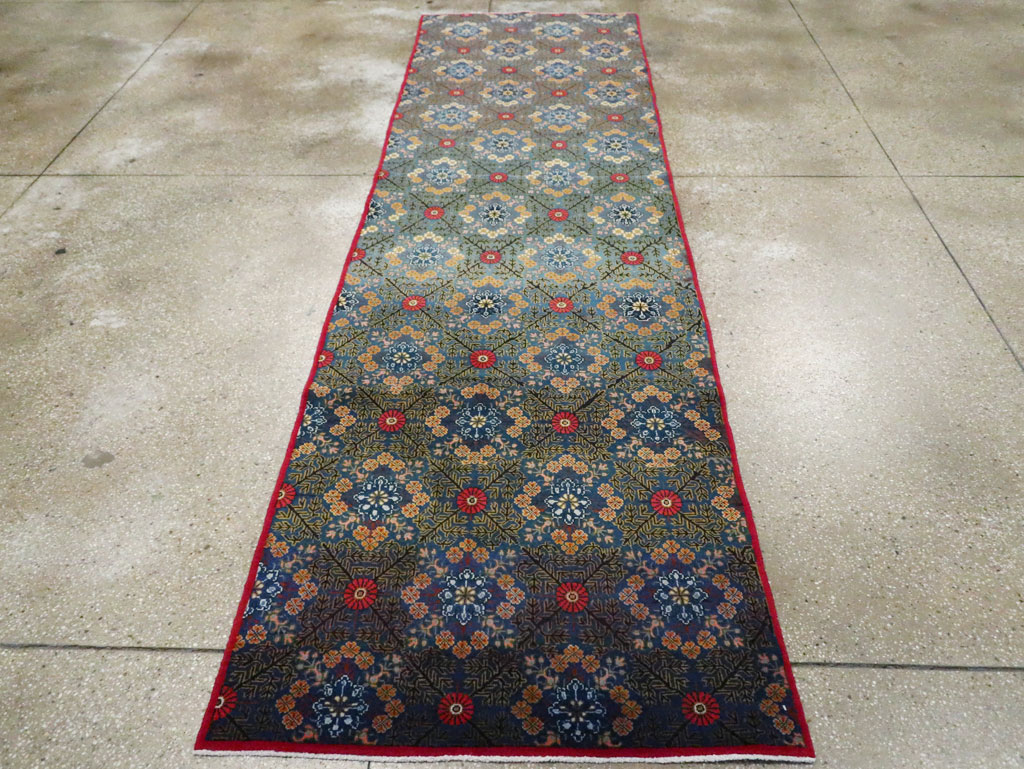 Vintage Persian Kashan Runner, No.21221 - Galerie Shabab