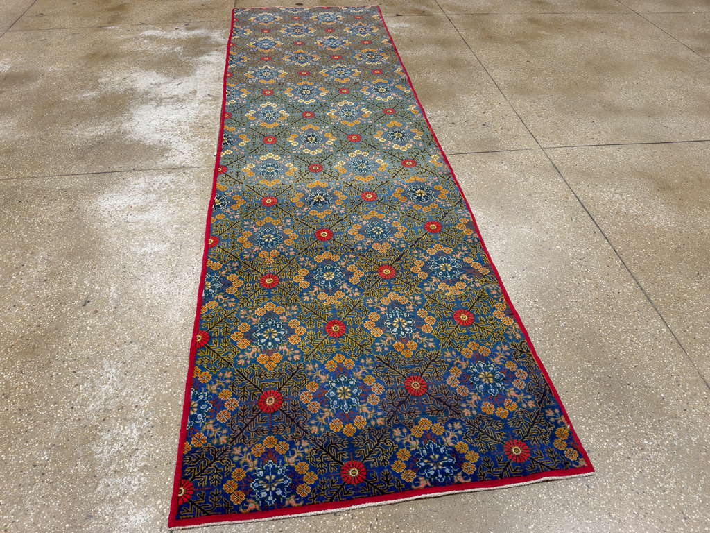 Vintage Persian Kashan Runner, No.21221 - Galerie Shabab