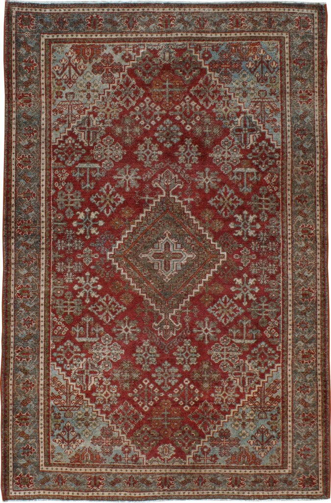 Vintage Persian Joshegan Rug, No.21223 - Galerie Shabab
