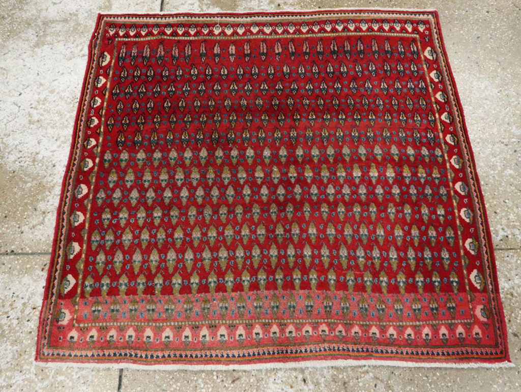 Vintage Persian Kashan Rug, No.21226 - Galerie Shabab