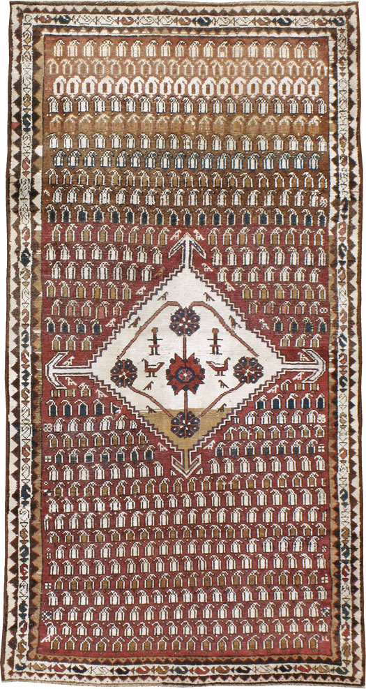 Vintage Persian Malayer Rug, No.21227 - Galerie Shabab