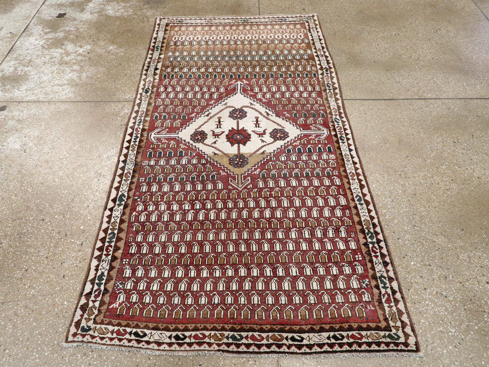 Vintage Persian Malayer Rug, No.21227 - Galerie Shabab