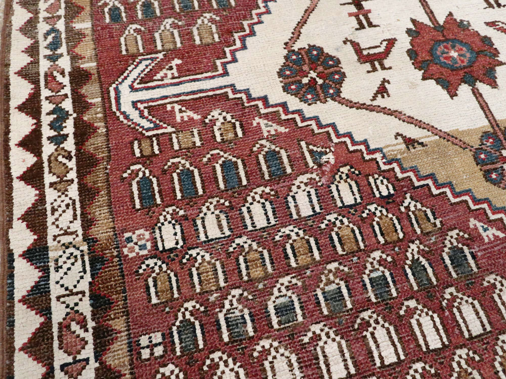 Vintage Persian Malayer Rug, No.21227 - Galerie Shabab