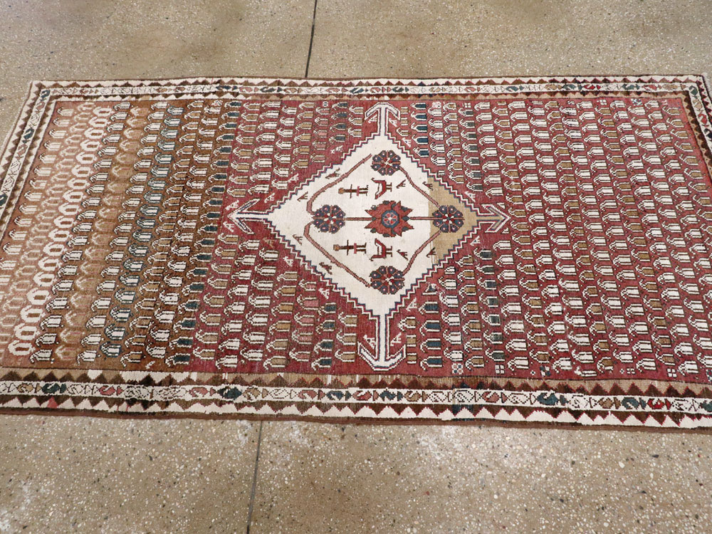 Vintage Persian Malayer Rug, No.21227 - Galerie Shabab