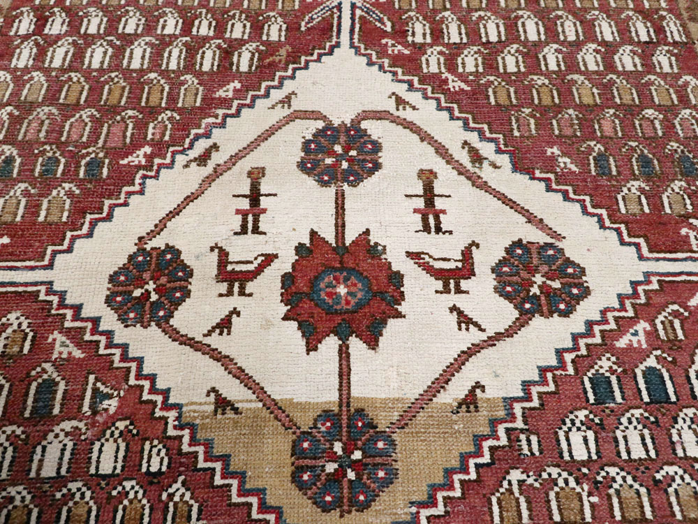 Vintage Persian Malayer Rug, No.21227 - Galerie Shabab