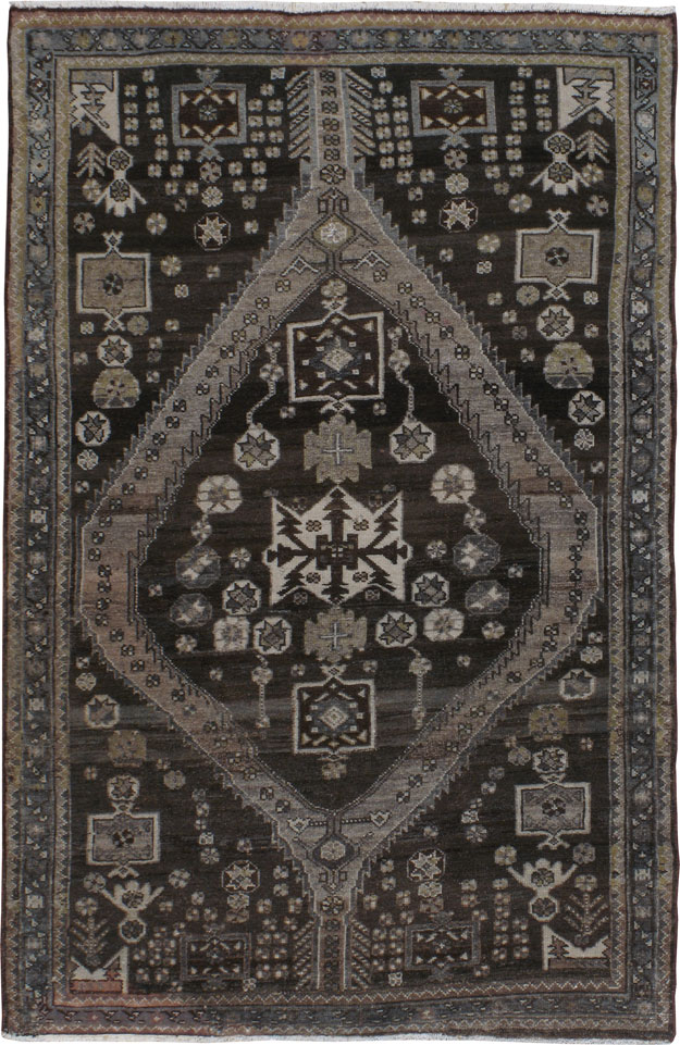 Vintage Persian Malayer Rug, No.21234 - Galerie Shabab