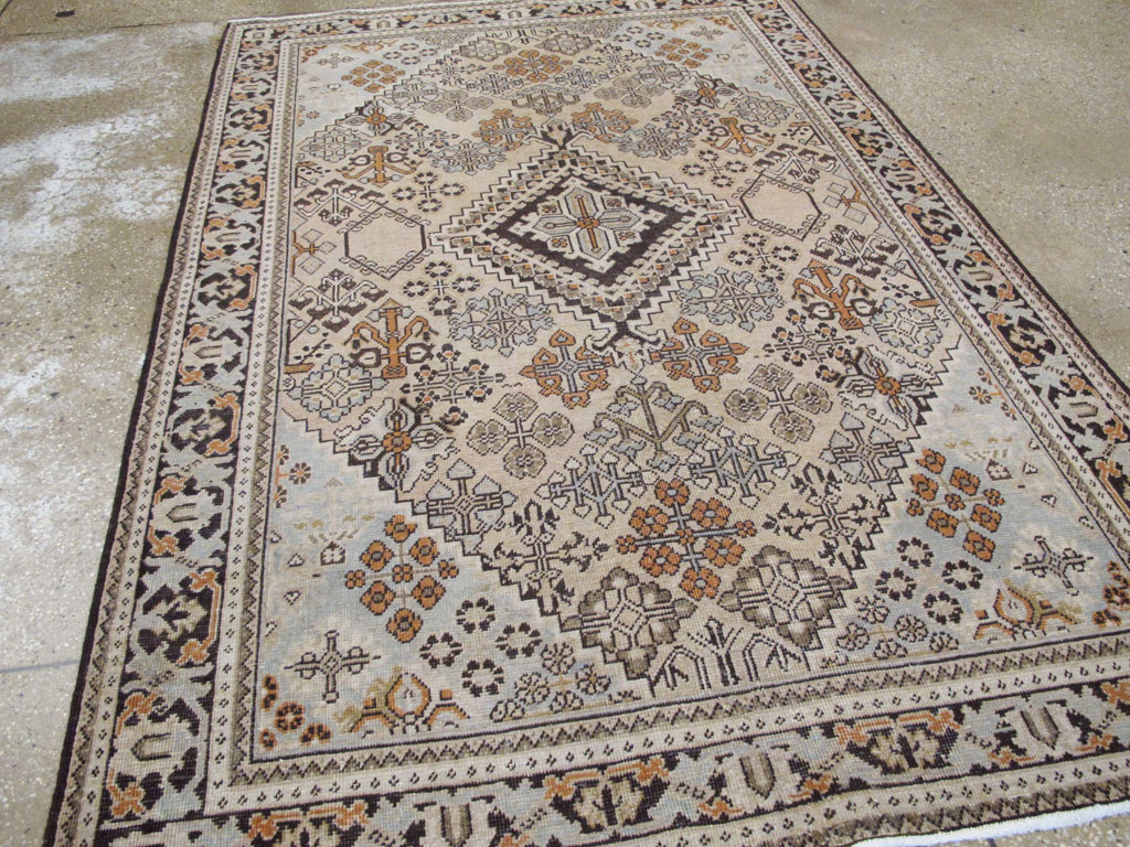 Vintage Persian Joshegan Rug (Pair: 1 of 2), No.21236 - Galerie Shabab