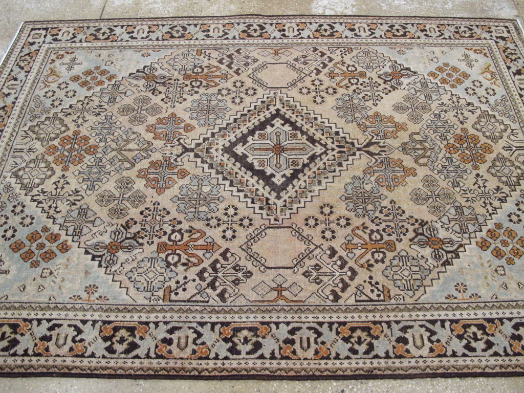 Vintage Persian Joshegan Rug (Pair: 1 of 2), No.21236 - Galerie Shabab