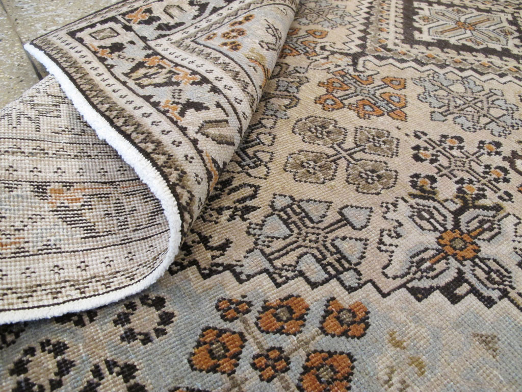 Vintage Persian Joshegan Rug (Pair: 1 of 2), No.21236 - Galerie Shabab