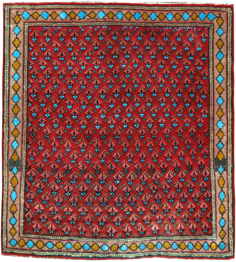 Vintage Persian Kashan Rug, No.21240 - Galerie Shabab