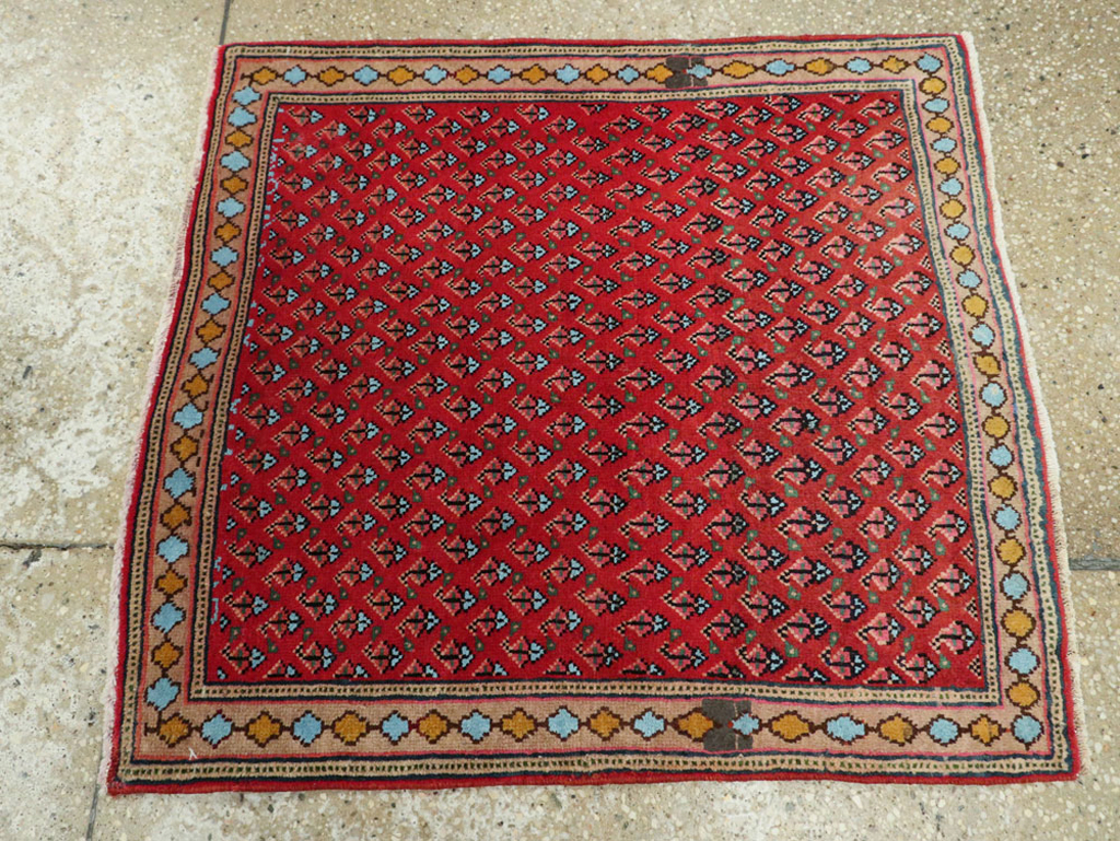 Vintage Persian Kashan Rug, No.21240 - Galerie Shabab