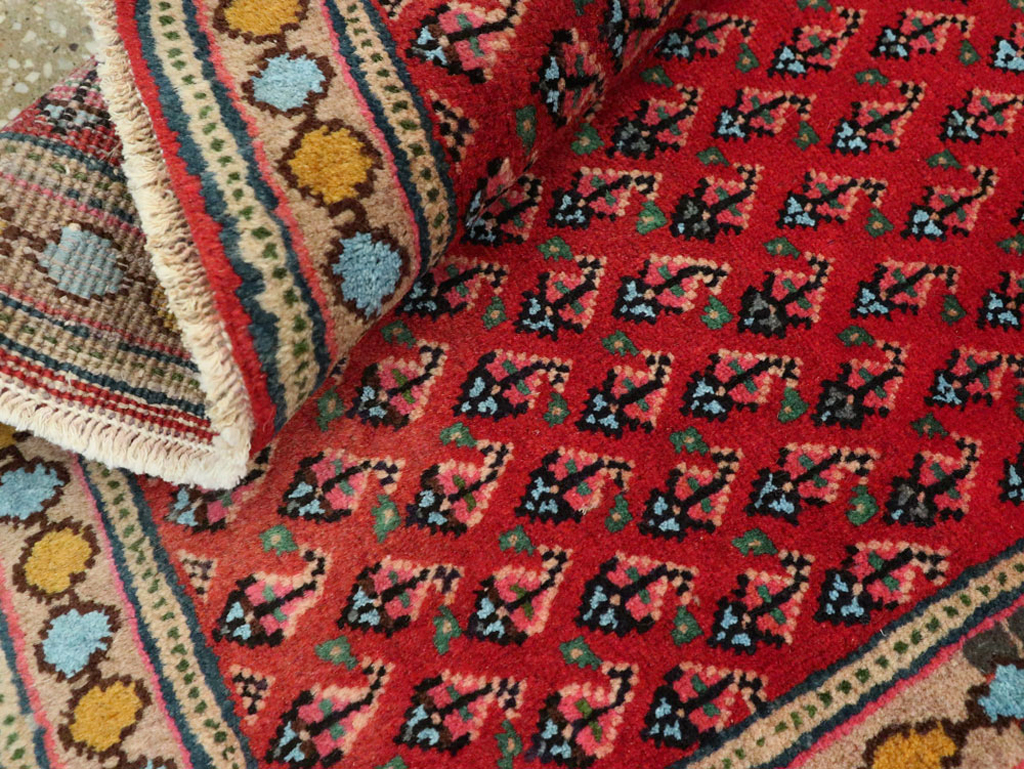 Vintage Persian Kashan Rug, No.21240 - Galerie Shabab