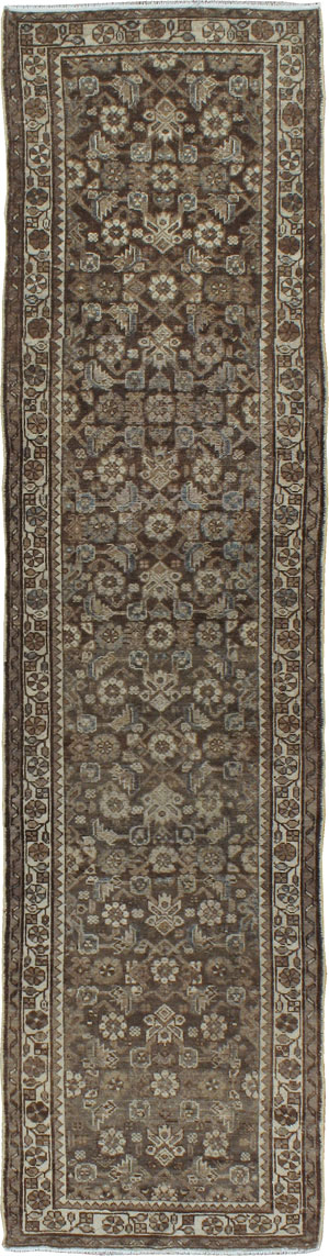 Vintage Persian Malayer Runner, No.21241 - Galerie Shabab