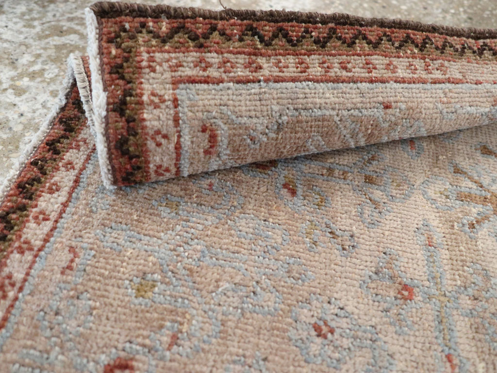 Vintage Persian Joshegan Square Throw Rug, No.21243 - Galerie Shabab