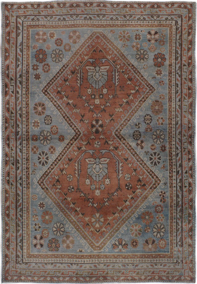 Antique Afshar Rug, No.21248 - Galerie Shabab