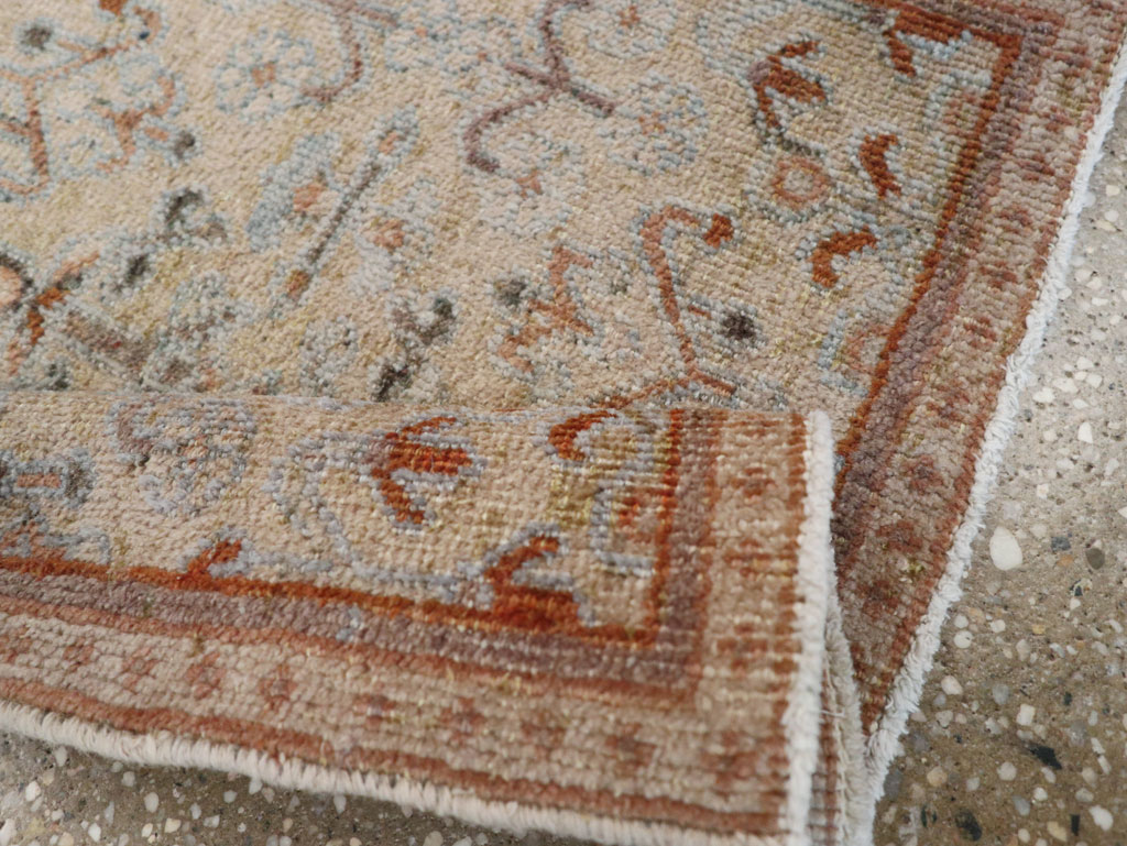 Vintage Persian Joshegan Square Throw Rug, No.21253 - Galerie Shabab