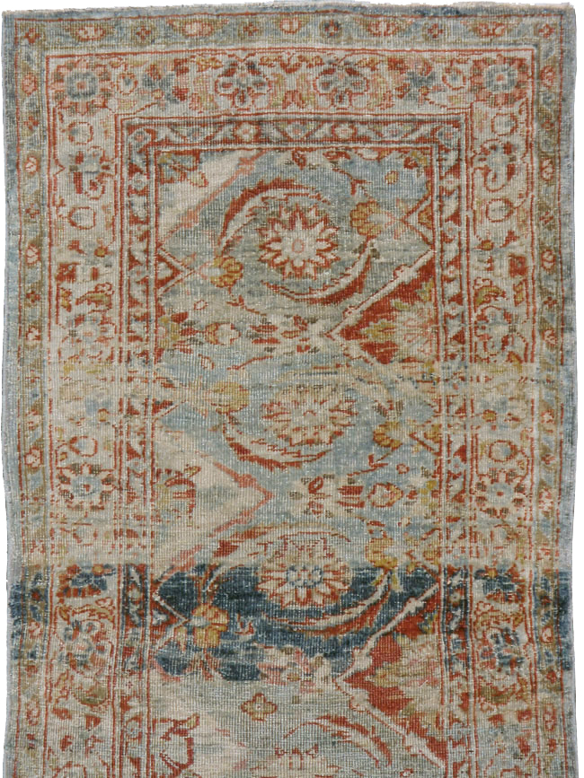Antique Persian Tabriz Runner, No.21254 - Galerie Shabab