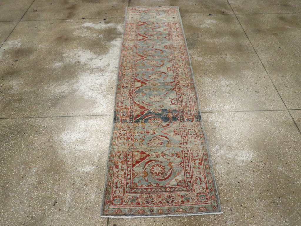 Antique Persian Tabriz Runner, No.21254 - Galerie Shabab