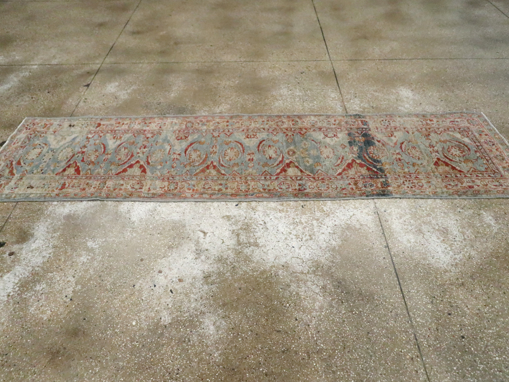 Antique Persian Tabriz Runner, No.21254 - Galerie Shabab